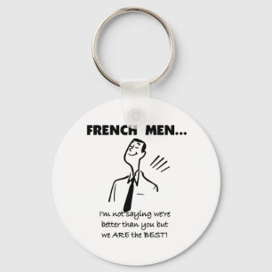 French Men Are Best Key Ring