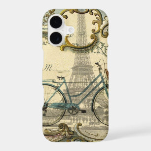 french modern vintage bike paris eiffel tower