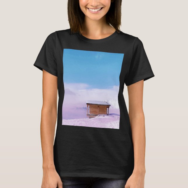 French Mountain Hut T-Shirt (Front)