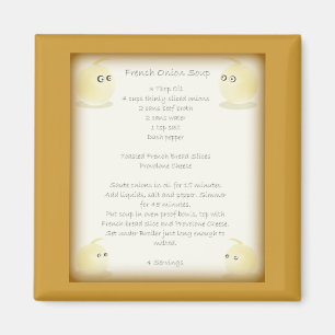 French Onion Soup Recipe Magnet