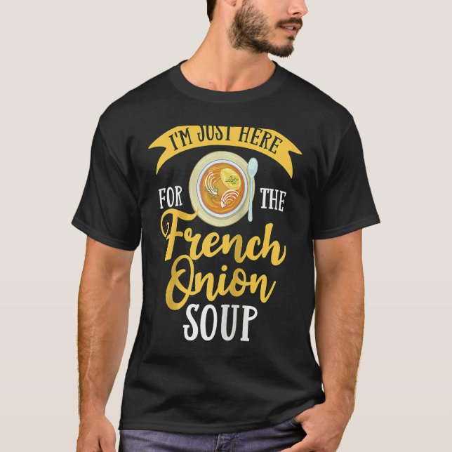 French Onion Soup Recipe Mix Bowl Japanese Cheese  T-Shirt (Front)
