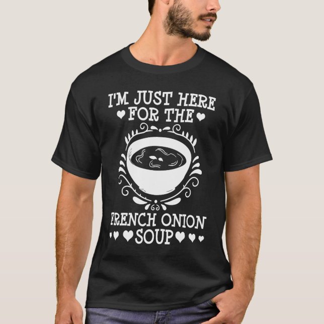 French Onion Soup Recipe Mix Bowl Japanese Cheese  T-Shirt (Front)
