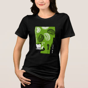 French Oyster Country Kitchen Decor Tri-Blend Shirt