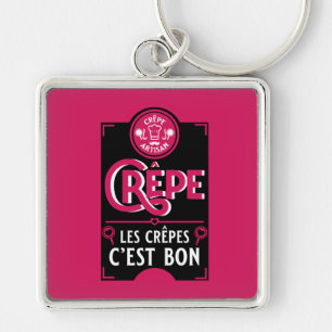 French Pancakes Key Ring