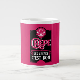 French Pancakes Large Coffee Mug