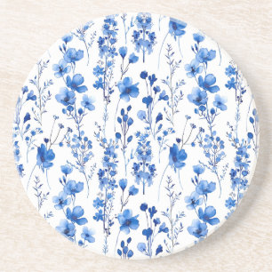 French Paper Wildflowers Pattern Design-98186 Coaster