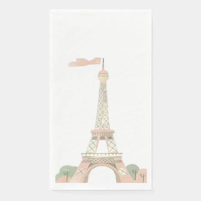 French Paris Patisserie Napkin (Front)