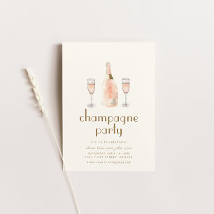 French Paris Patisserie Party Invitation Template