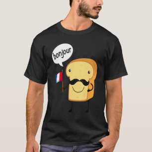French Pastry  Bread Carb Gluten Pastry Chef Baker T-Shirt