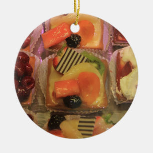 French pastry Christmas ornament