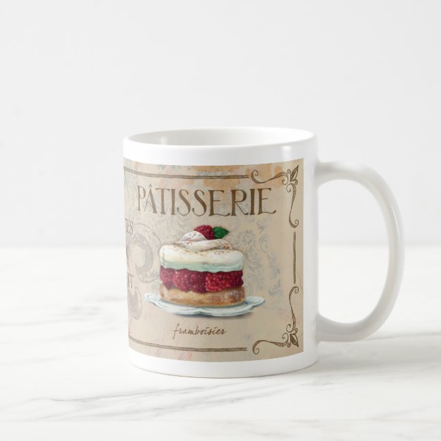 French Patisserie II  illustrated mug (Right)