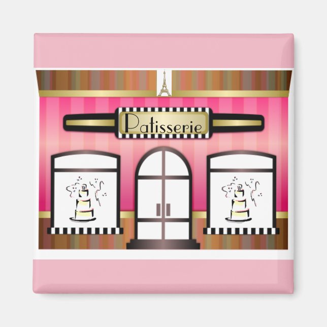 French Patisserie Magnet (Front)