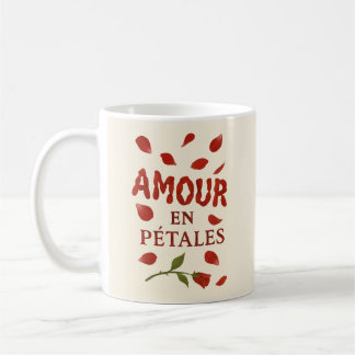 French Petal‑Rose Minimalist Mug