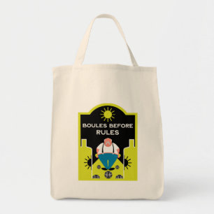 French Pétanque Bocce Tote Bag