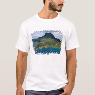 French Polynesia, Bora Bora. Aerial view of T-Shirt