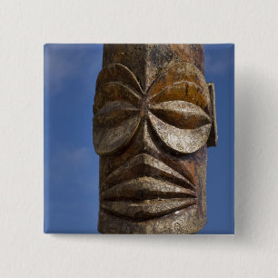 French Polynesia, Cook Islands, Rarotonga, 15 Cm Square Badge