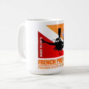 French Polynesia DF2 Coffee Mug