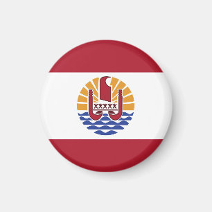 French Polynesia flag Magnet