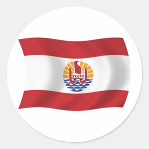 French Polynesia Flag Sticker