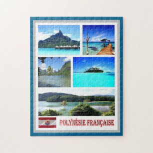 French Polynesia - Mosaic - Jigsaw Puzzle