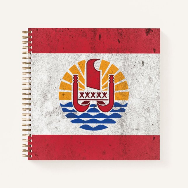 French Polynesia Notebook (Front)