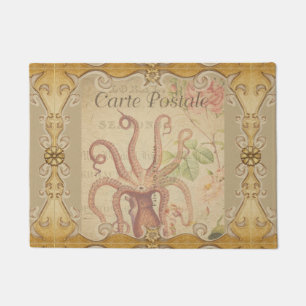 French Postcard Door Mat