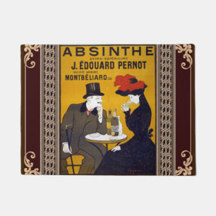 French Postcard Door Mat