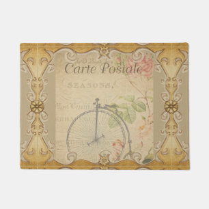 French Postcard Door Mat
