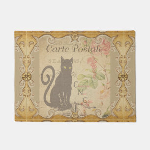French Postcard Door Mat