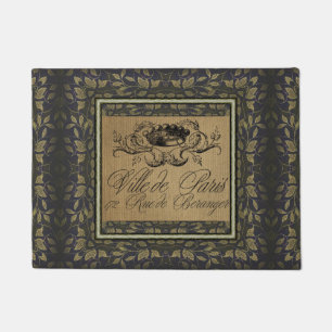 French Postcard Door Mat