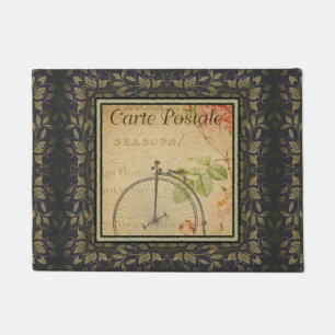 French Postcard Door Mat