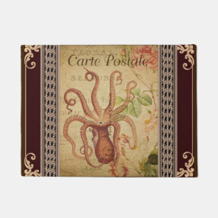 French Postcard Door Mat
