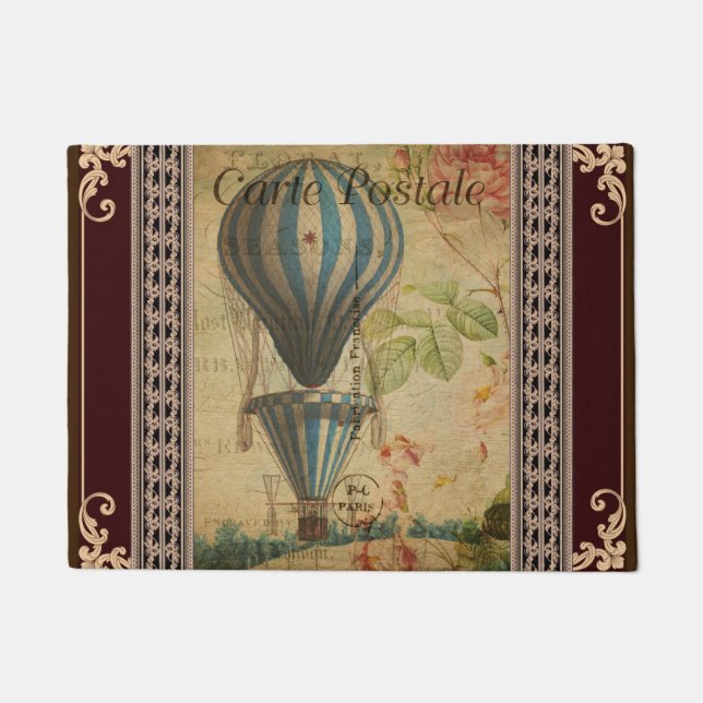 French Postcard Door Mat (Front)