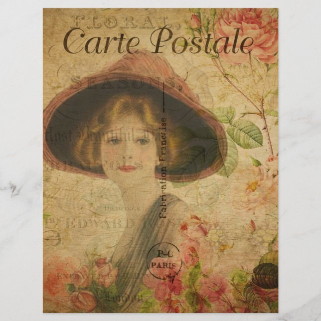 French Postcard Flyer (Front)