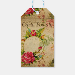 French Postcard Gift Tag