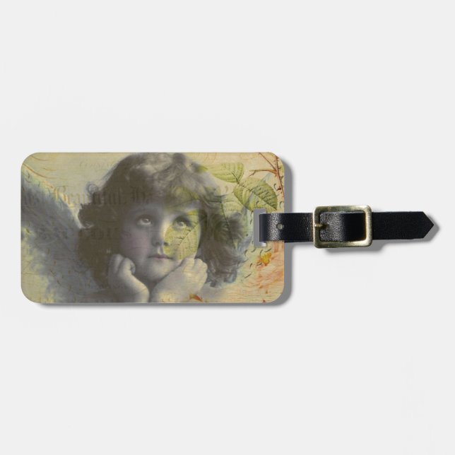 French Postcard Luggage Tag (Front Horizontal)
