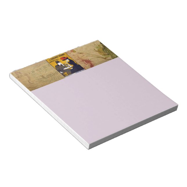 French Postcard Note Pad (Angled)