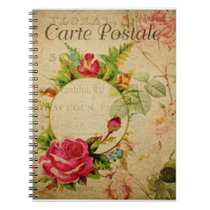 French Postcard Notebook