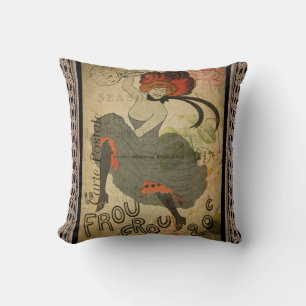 French Postcard Pillow