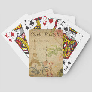 French Postcard Playing Cards