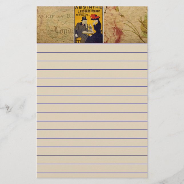 French Postcard Stationery (Front)