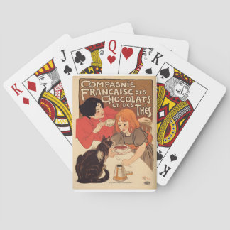 French Poster set of playing cards