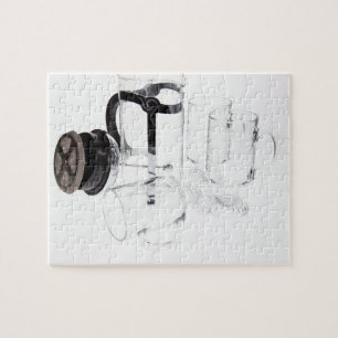 French press (cafetière à piston) jigsaw puzzle