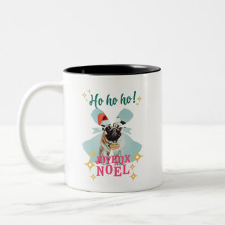 French PugMug Two-Tone Coffee Mug