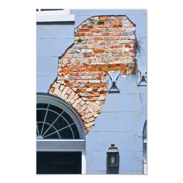 french Quarter Facade Photo Print (Front)