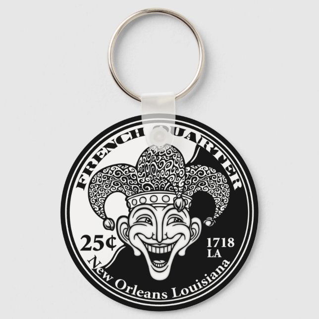 French Quarter Key Ring (Front)