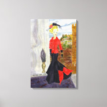 French Quarter:  MatisseFashion Watercolor