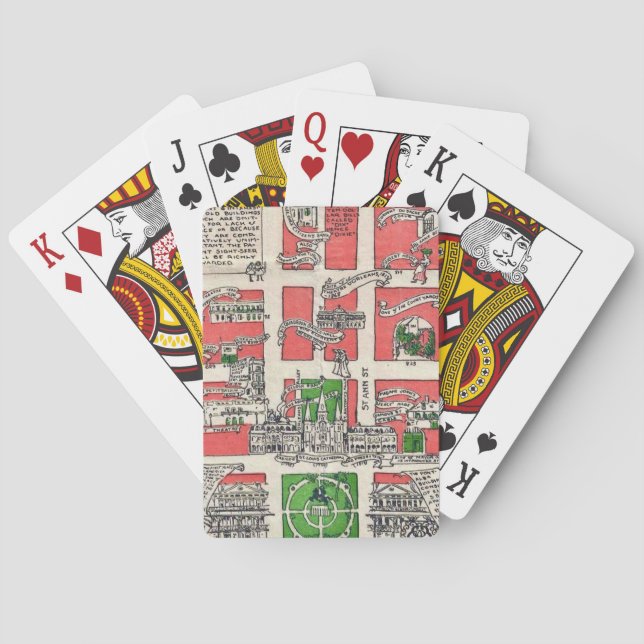  French Quarter NO Playing Cards (Back)
