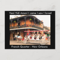 French Quarter - Postcard