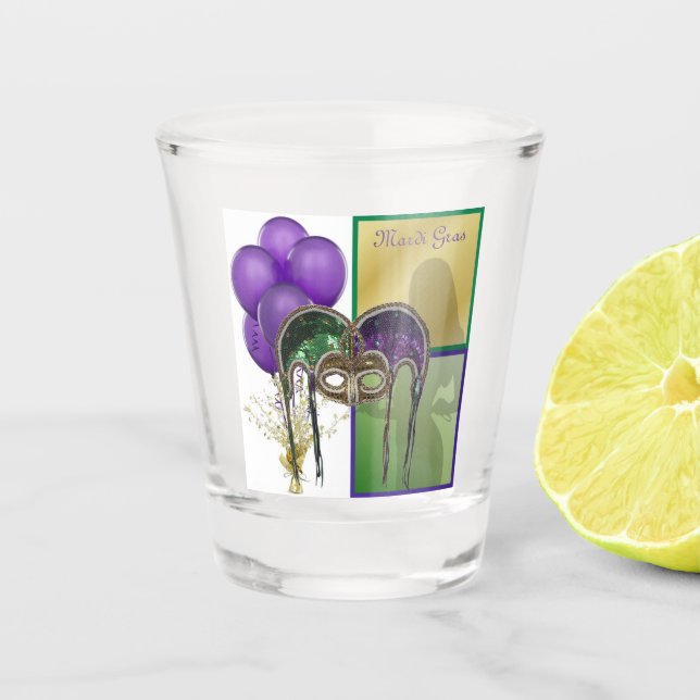 French Quarter Shot Glass (Front)